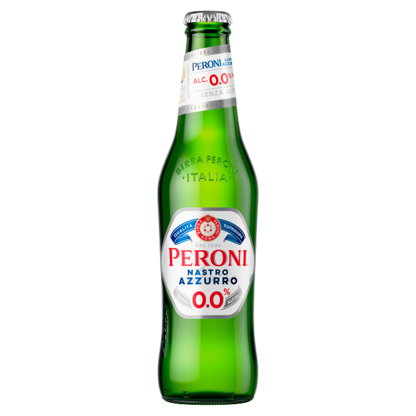 Peroni Nastro Azzurro NA 0.33 L palackos DRS