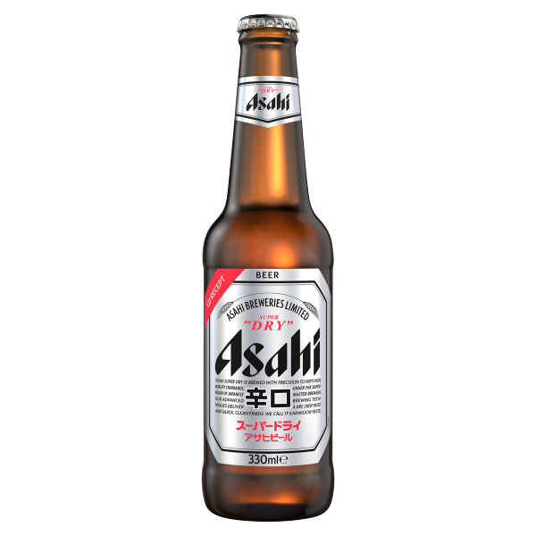 Asahi Super Dry 0.33 L palackos DRS