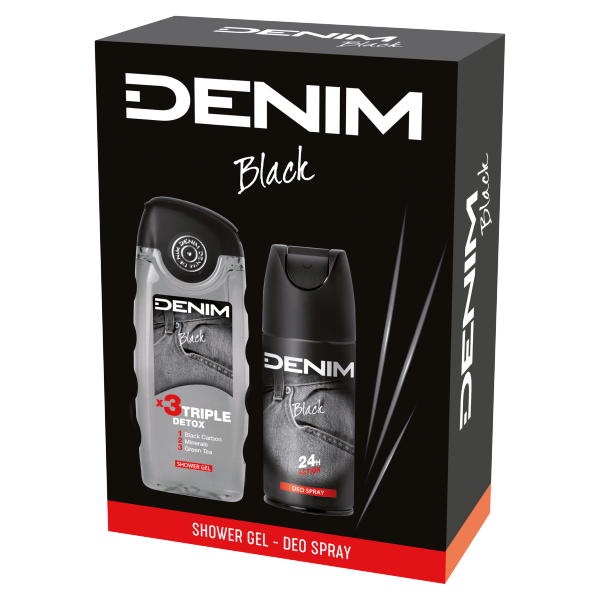 Denim Set Black Deo 150ml + Tusfürdő 250ml