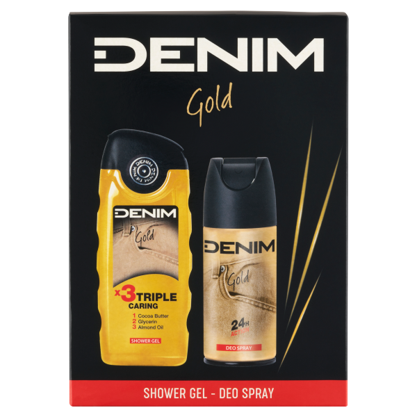 Denim Set Gold Deo 150ml + Tusfürdő 250ml