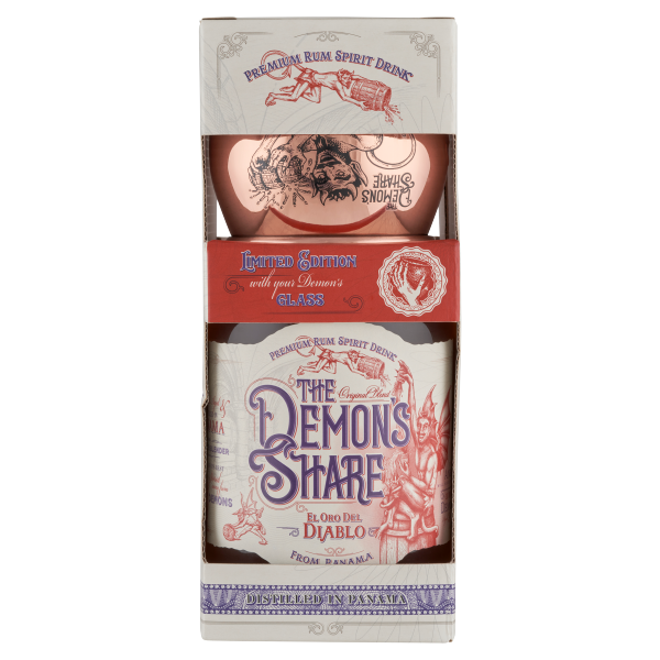 The Demon's Share 3 éves 0.7 L + pohár PDD DRS