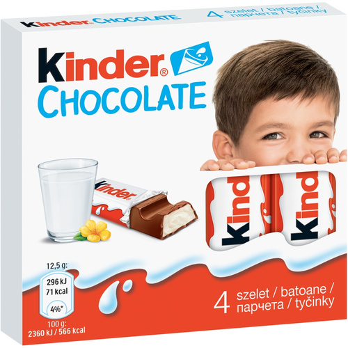 KINDER T4 CSOKOLÁDÉ 50G /20/