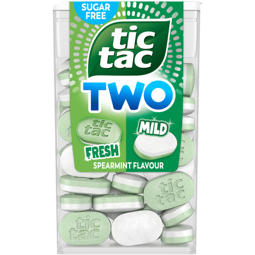 Tic Tac TWO cukorka Spearmint 38g