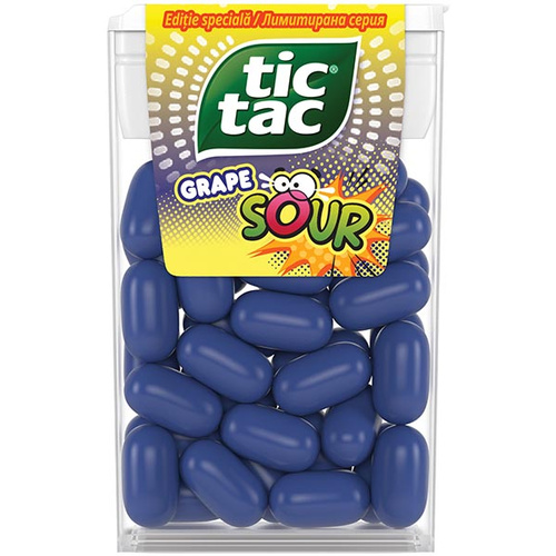 Tic Tac Grape Sour 18g /24/ (12)