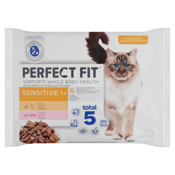 PERFECT alu 4-pack Csirk&Lazac Sen 4*85g