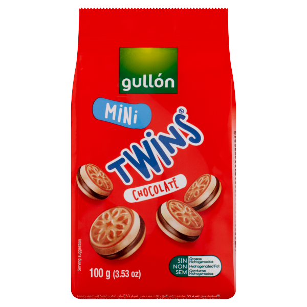 Gullon Mini Twins csokis 100g /12/