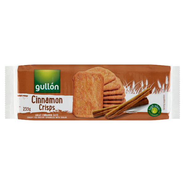 Gullon Fahéjas keksz 235g /15/