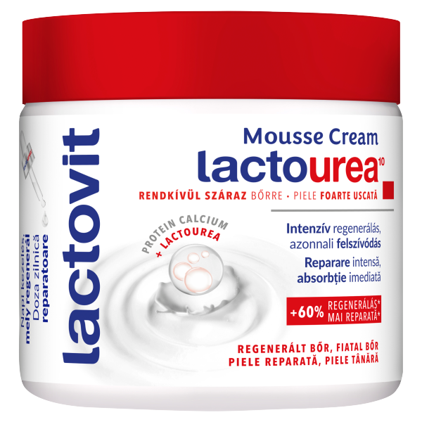 Lactovit mousse cream 400ml Lactourea