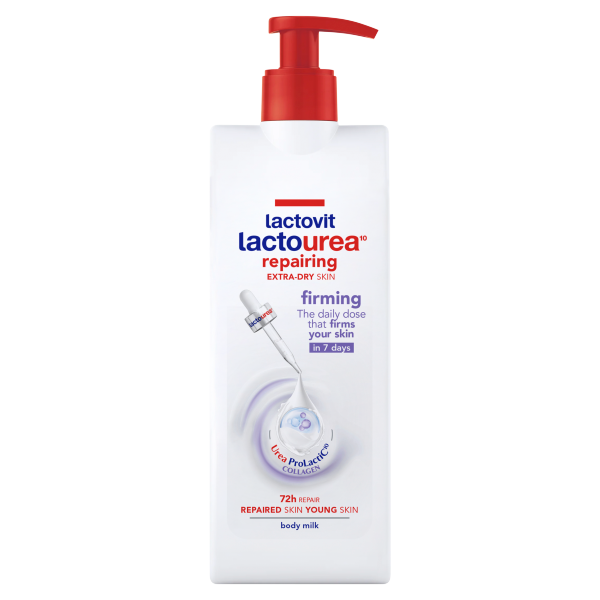Lactovit testápoló 400ml Lactourea Feszes.