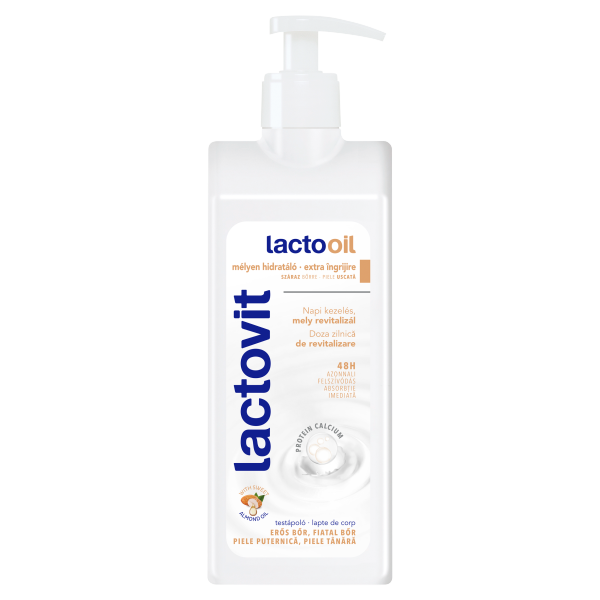 Lactovit testápoló 400ml Oil Hidratáló