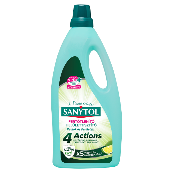 Sanytol felülettisztító 1l 4actions