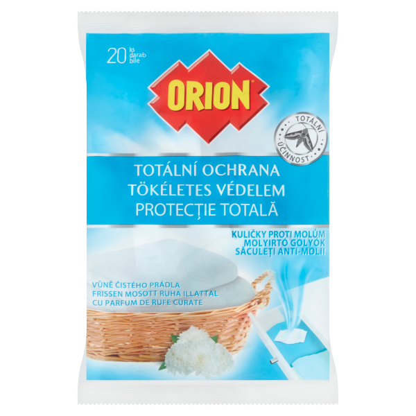 Orion Molyírtó Golyók Frissen Mosott Ruha 20db új
