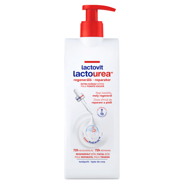 Lactovit testápoló 400ml Lactourea
