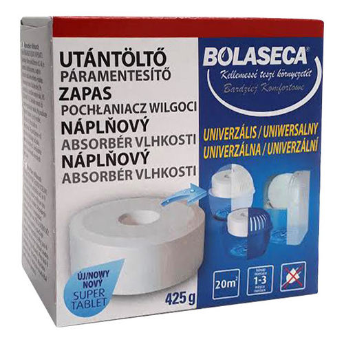 Bolaseca páramentesítő ut.tabletta 425g lyukas