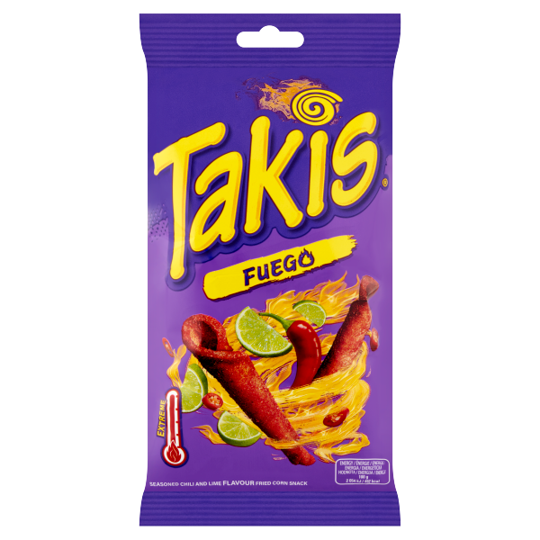 TAKIS chips Fuego Chili és Lime 100g
