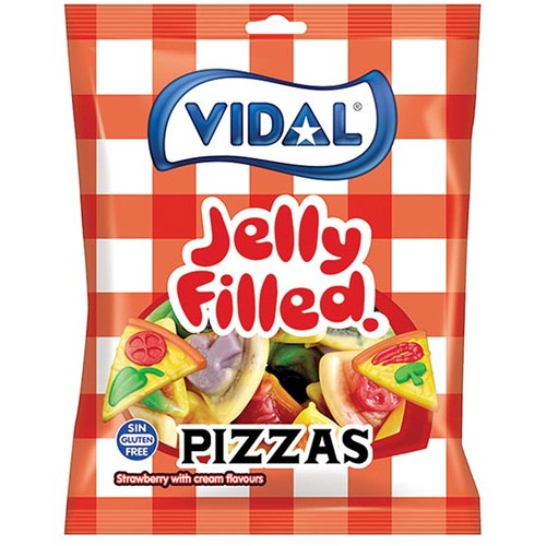 Vidal Töltött Pizza gumicukor 90g