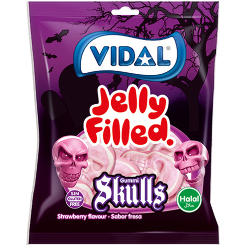 Vidal Töltött Koponya gumicukor 90g