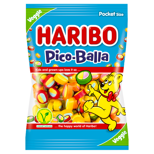 Haribo Pico Balla Gumic. 85 g