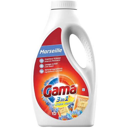 Gama foly.mosószer 1,2l Marseille 24m