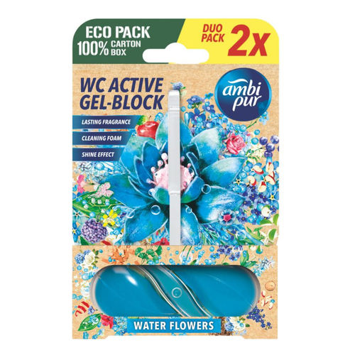 Ambi Pur wc block 2x45g Water Flowers