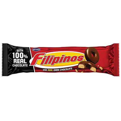 Filipinos Étcsokoládés karika 120g