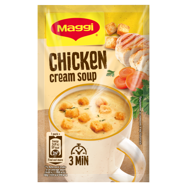 MAGGI Forró Bögre /Pár Perc Csirkekrémleves 16g
