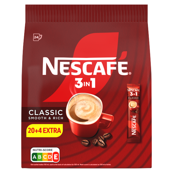 Nescafe 3in1 Classic 20+4 16.5gx24