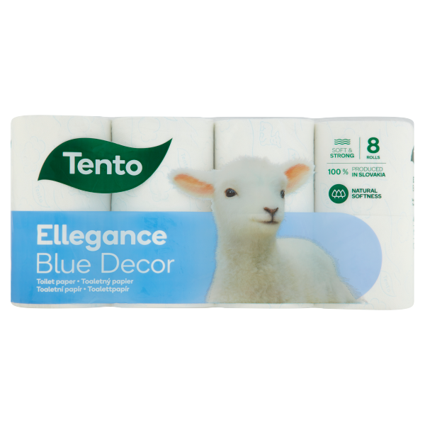 Tento TP 3rét.8tek. Blue Decor 150lap