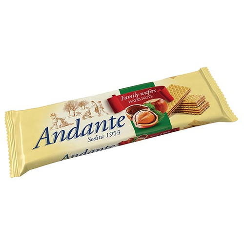 Andante ostya mogyorós 130g /15/új