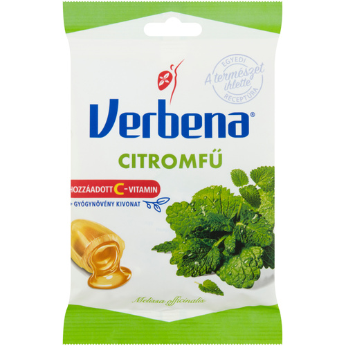 Verbena töltött cukorka Citromfű 60g /20