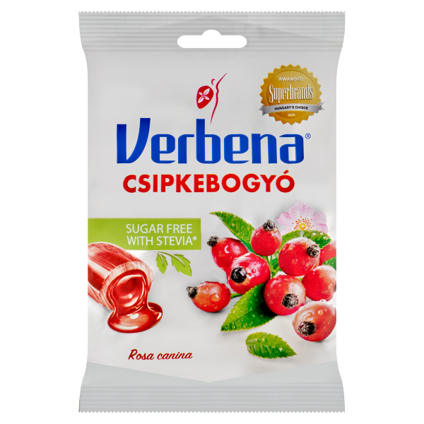 Verbena sugarfree Csipkebogyó cukor 60g /20/