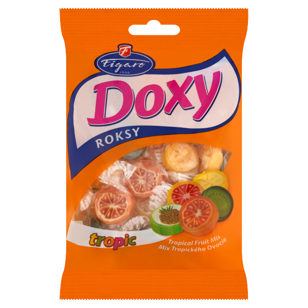 Doxy Roksy tróp.gyüm.figurás keménycukorka 90g /18/