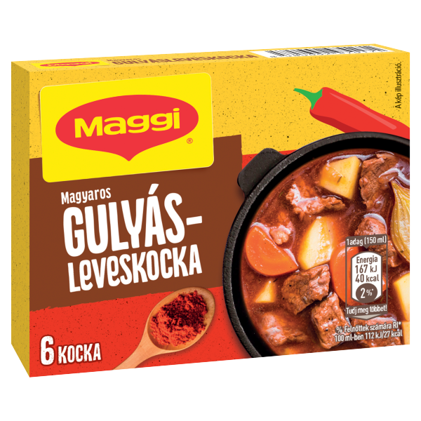 Maggi Gulyásleves Kocka 60g /20/