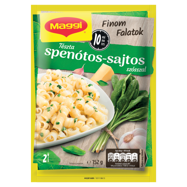 MAGGI PárPerc Tészta spenótos-sajtos 152g