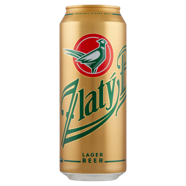 Zlaty Bazant 0.5 L dobozos DRS