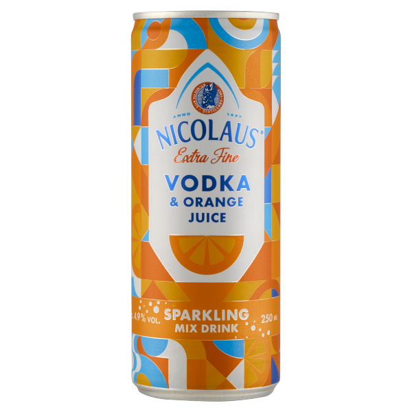 Nicolaus Vodka & Narancs 0.25 L DRS