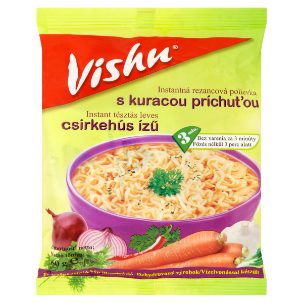 VISHU TÉSZTÁS LEVES - CSIRKE 60G