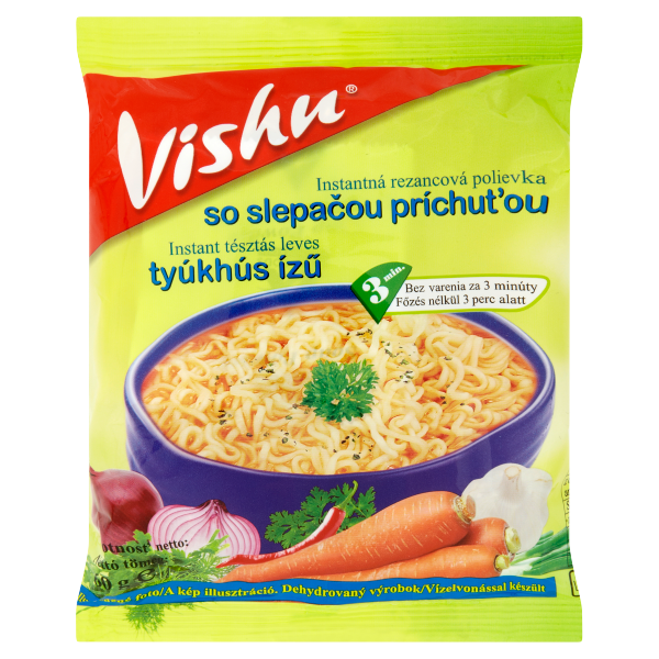 Vishu Tésztás Leves - Tyúkhús 60g