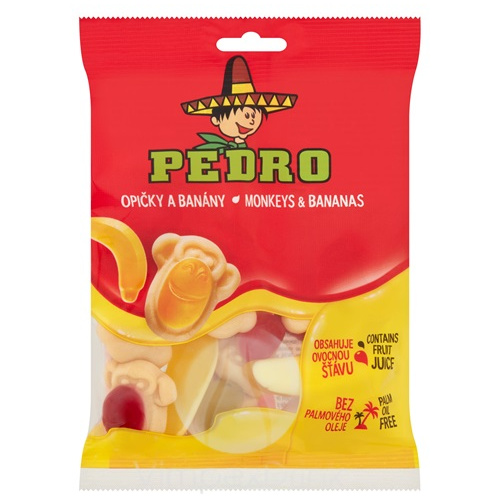 Pedro Gumicukor Monkeys & Bananas 80g /20/