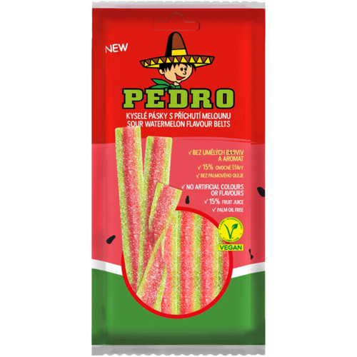 Pedro Watermelon belts gumicukor 80g