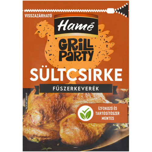 Hamé Grill Party Sültcsirke f.keverék 25g