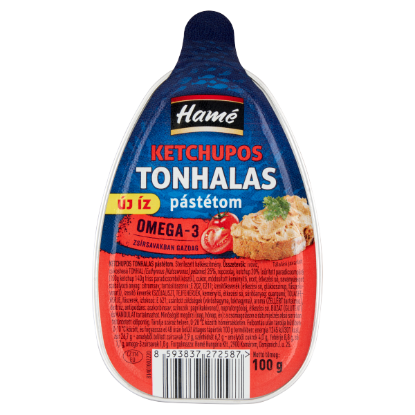 Hamé ketchupos tonhalas pástétom 100g