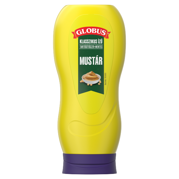 Globus mustár 440g Kasszikus Ízű