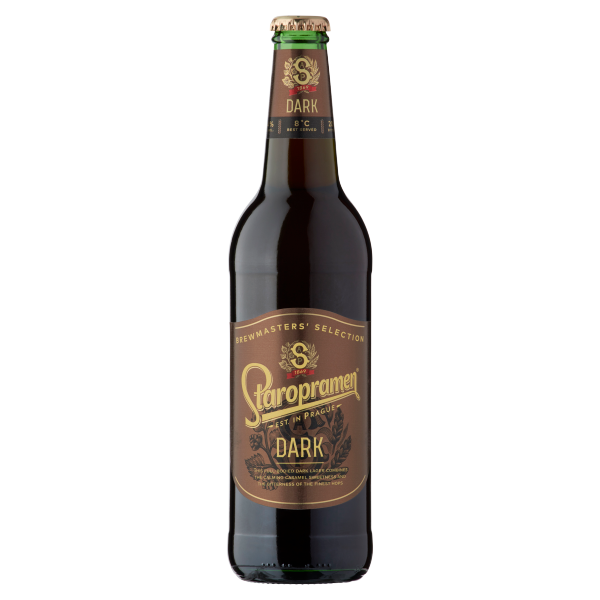 Staropramen Dark 0.5 L palackos