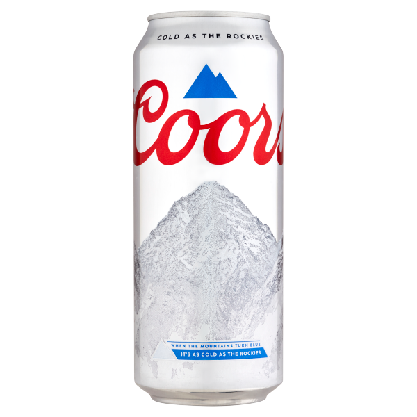 Coors 0.5 L dobozos DRS