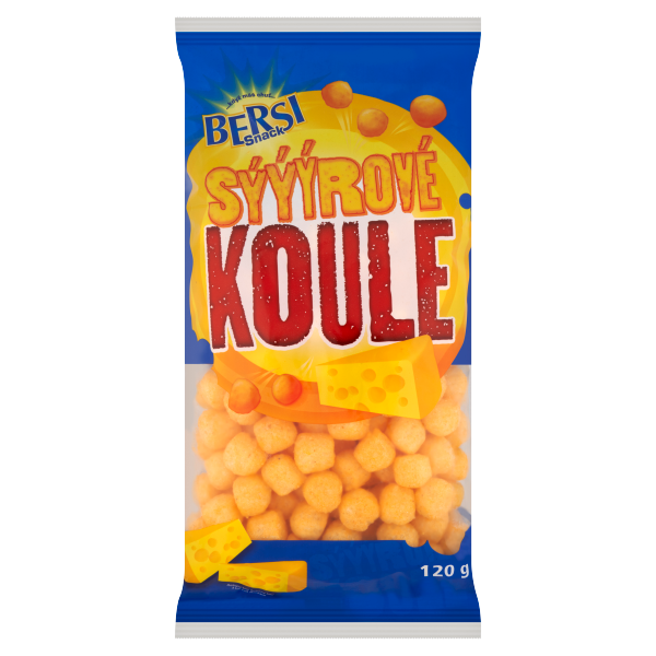 Bersi Snack sajtos golyók 120g