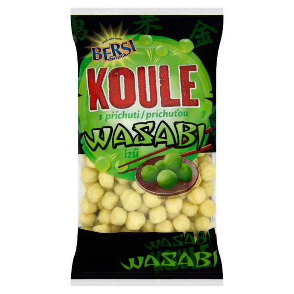 Bersi Snack wasabi golyók 120g