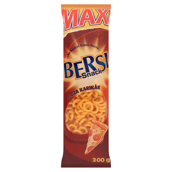 Bersi Snack XXL Maxi Pizza karikák 300g