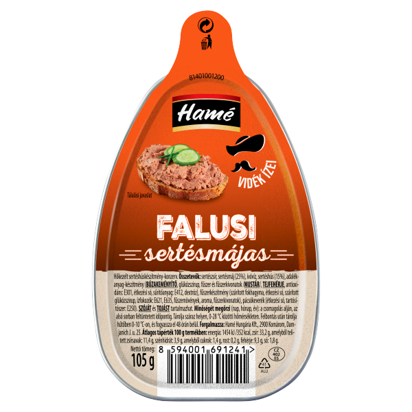 Hamé Falusi pástétom 105g /16/