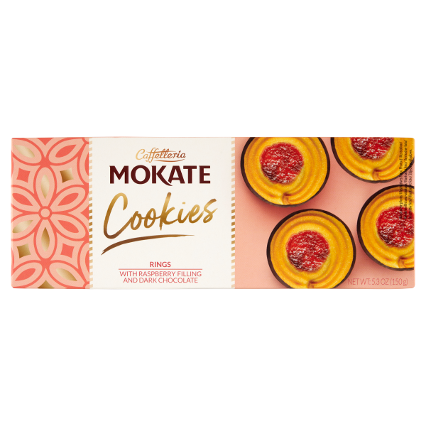 Mokate KEKSZ Málna zselé - csoki 150g